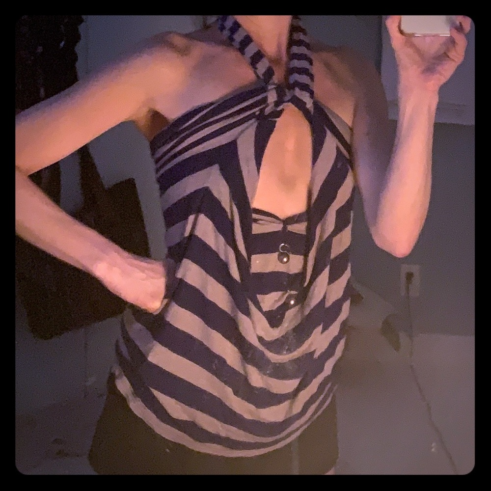 One of a Kind-Retro Vintage S Halter-Super comfy!